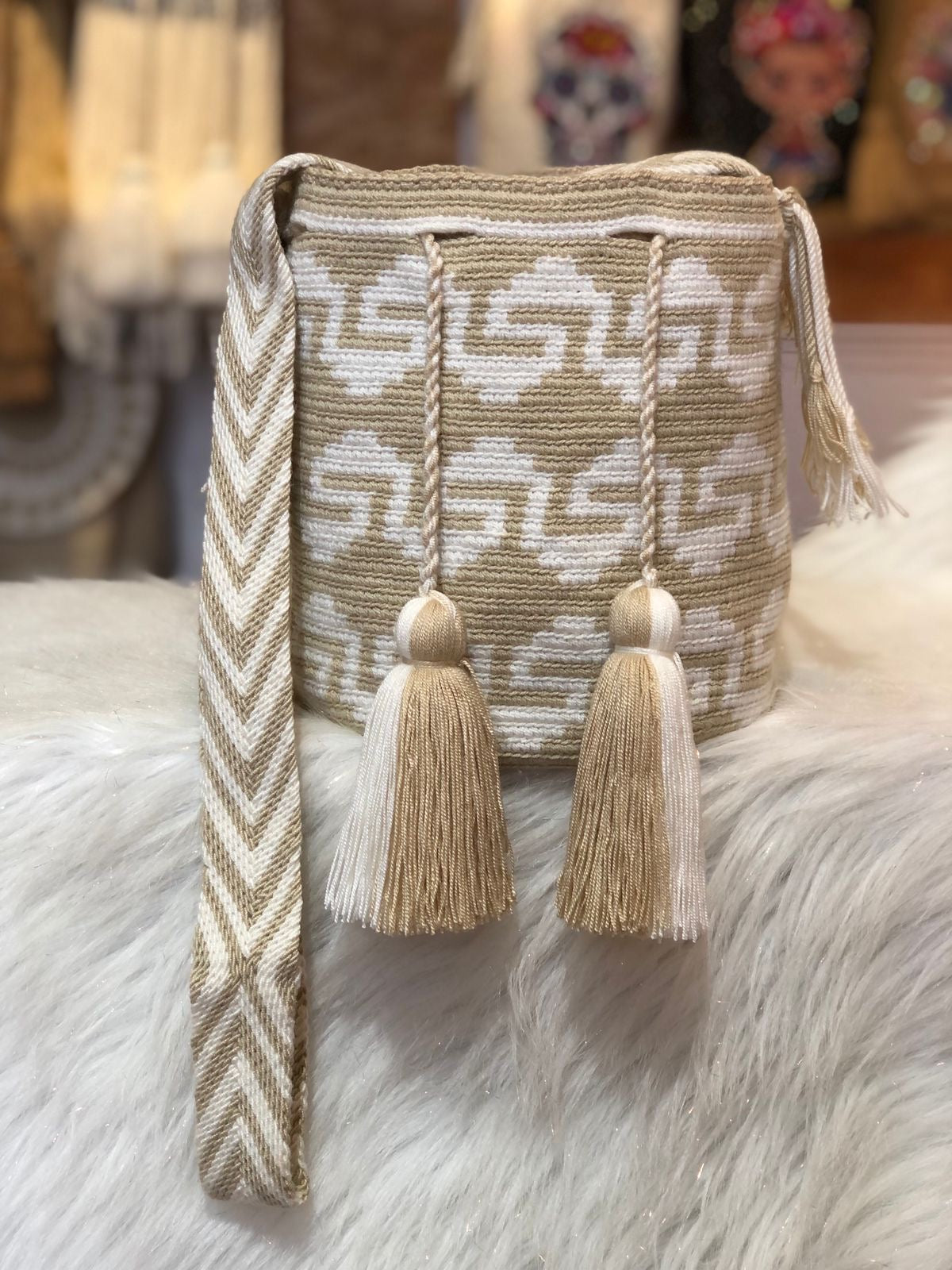 Mochila mediana con diseño